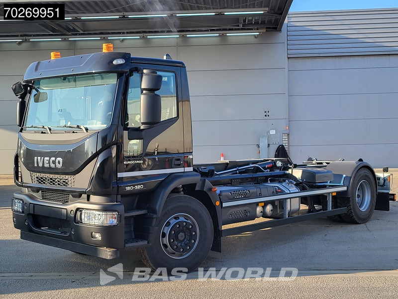 Ny Lastväxlare lastbil Iveco Eurocargo 180E320 4X2 NEW! 14tons Hiab Multilift ULT14S51 ACC Euro 6: bild 7