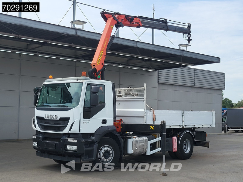 Iveco Stralis 310 4X2 Palfinger PK14002EH Crane Tipper Full Steel Automatic Euro 6 - Tippbil lastbil, Kranbil: bild 2 Iveco Stralis 310 4X2 Palfinger PK14002EH Crane Tipper Full Steel Automatic Euro 6 - Tippbil lastbil, Kranbil: bild 2