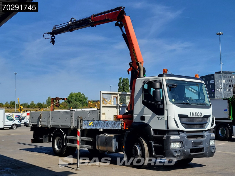 Iveco Stralis 310 4X2 Palfinger PK14502-SH Kran Crane Rotator Steel suspension Euro 6 - Flakbil, Kranbil: bild 3 Iveco Stralis 310 4X2 Palfinger PK14502-SH Kran Crane Rotator Steel suspension Euro 6 - Flakbil, Kranbil: bild 3