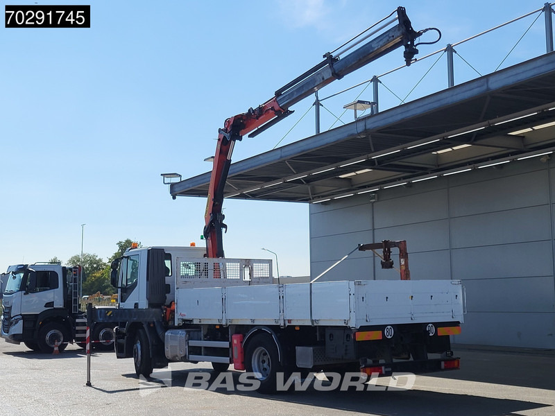 Iveco Stralis 310 4X2 Palfinger PK14502-SH Kran Crane Rotator Steel suspension Euro 6 - Flakbil, Kranbil: bild 2 Iveco Stralis 310 4X2 Palfinger PK14502-SH Kran Crane Rotator Steel suspension Euro 6 - Flakbil, Kranbil: bild 2