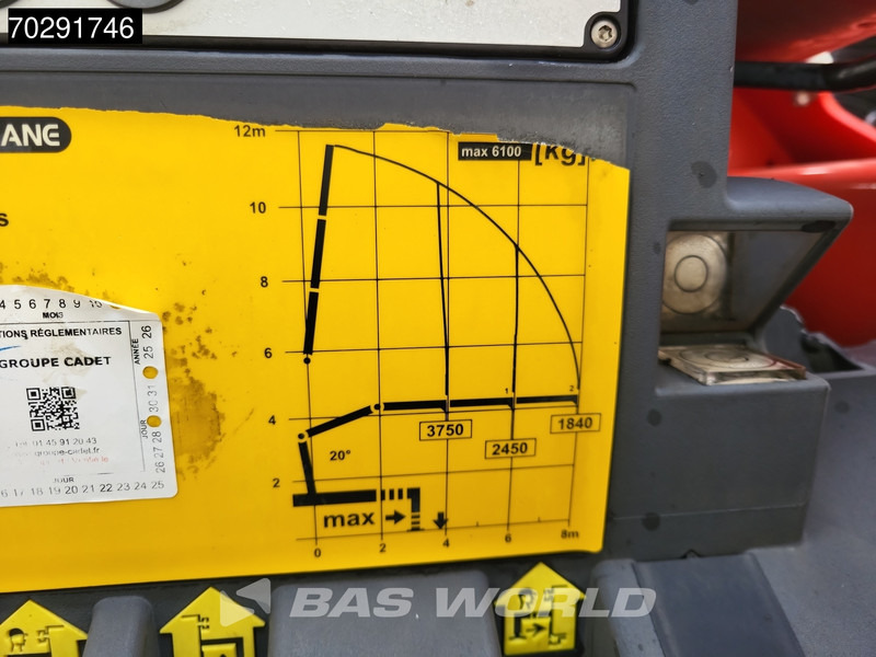 Flakbil, Kranbil Iveco Stralis 310 4X2 Palfinger PK16002 Crane 5th+6th function Rotator Steelsuspension: bild 11