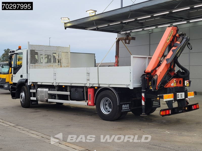 Flakbil, Kranbil Iveco Stralis 310 Stralis 4X2 Palfinger PK12002 Crane Kran rotator Steelsuspension Automatic Euro 6: bild 10