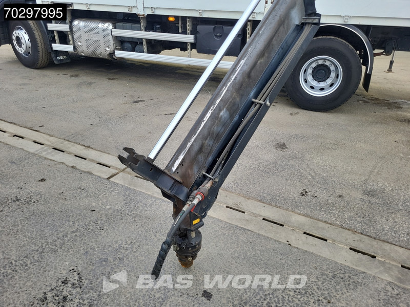 Flakbil, Kranbil Iveco Stralis 310 Stralis 4X2 Palfinger PK12002 Crane Kran rotator Steelsuspension Automatic Euro 6: bild 7