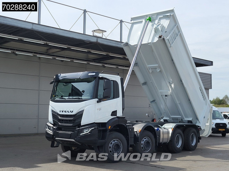 Iveco T-WAY 450 8X4 New! 20m3 Cantoni Tipper Steelsuspension Big-Axle Automatic Euro 6 - Tippbil lastbil: bild 2 Iveco T-WAY 450 8X4 New! 20m3 Cantoni Tipper Steelsuspension Big-Axle Automatic Euro 6 - Tippbil lastbil: bild 2