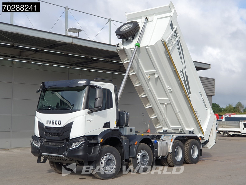 Iveco T-Way 450 8X4 NEW! 20m3 Cantoni tipper Steelsuspension Big-Axle Automatic Euro 6 - Tippbil lastbil: bild 3 Iveco T-Way 450 8X4 NEW! 20m3 Cantoni tipper Steelsuspension Big-Axle Automatic Euro 6 - Tippbil lastbil: bild 3