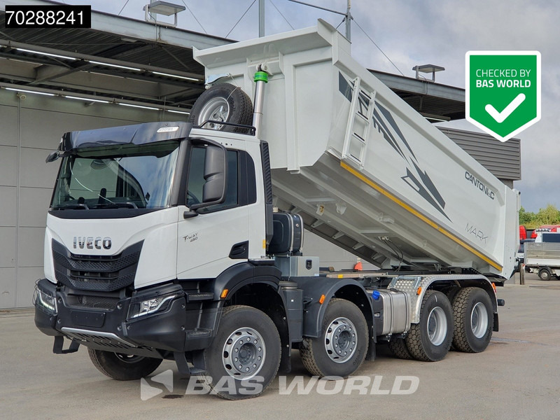 Iveco T-Way 450 8X4 NEW! 20m3 Cantoni tipper Steelsuspension Big-Axle Automatic Euro 6 - Tippbil lastbil: bild 1 Iveco T-Way 450 8X4 NEW! 20m3 Cantoni tipper Steelsuspension Big-Axle Automatic Euro 6 - Tippbil lastbil: bild 1