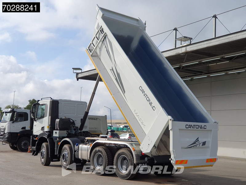 Iveco T-Way 450 8X4 NEW! 20m3 Cantoni tipper Steelsuspension Big-Axle Automatic Euro 6 - Tippbil lastbil: bild 2 Iveco T-Way 450 8X4 NEW! 20m3 Cantoni tipper Steelsuspension Big-Axle Automatic Euro 6 - Tippbil lastbil: bild 2