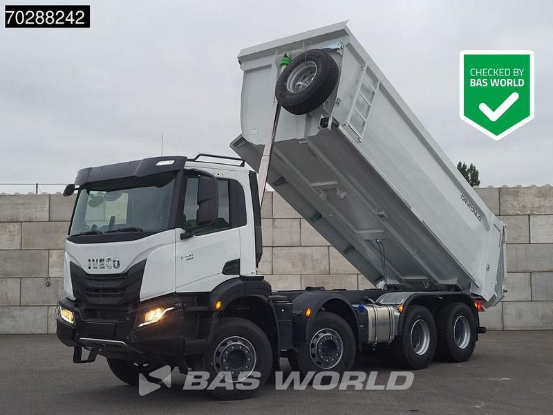 Iveco T-Way 450 8X4 New! 20m3 Cantoni & C. Tipper Steelsuspension Big-Axle Automatic Euro 6 - Tippbil lastbil: bild 1 Iveco T-Way 450 8X4 New! 20m3 Cantoni & C. Tipper Steelsuspension Big-Axle Automatic Euro 6 - Tippbil lastbil: bild 1