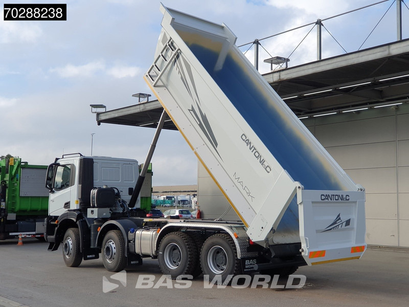 Iveco T-Way 450 8X4 New! 20m3 Cantoni Tipper Steelsuspension Big-Axle Euro 6 - Tippbil lastbil: bild 2 Iveco T-Way 450 8X4 New! 20m3 Cantoni Tipper Steelsuspension Big-Axle Euro 6 - Tippbil lastbil: bild 2