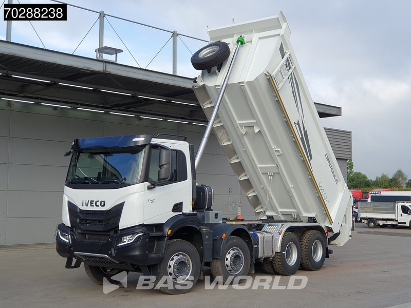 Iveco T-Way 450 8X4 New! 20m3 Cantoni Tipper Steelsuspension Big-Axle Euro 6 - Tippbil lastbil: bild 3 Iveco T-Way 450 8X4 New! 20m3 Cantoni Tipper Steelsuspension Big-Axle Euro 6 - Tippbil lastbil: bild 3