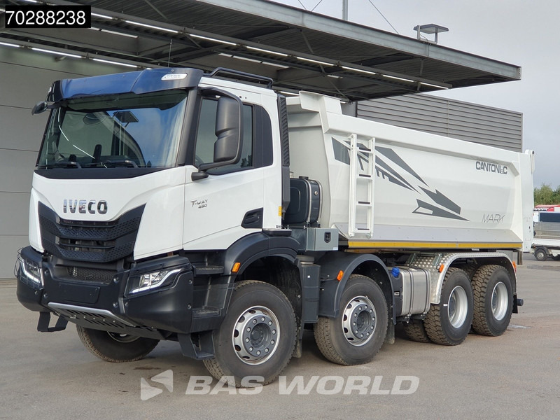 Iveco T-Way 450 8X4 New! 20m3 Cantoni Tipper Steelsuspension Big-Axle Euro 6 - Tippbil lastbil: bild 5 Iveco T-Way 450 8X4 New! 20m3 Cantoni Tipper Steelsuspension Big-Axle Euro 6 - Tippbil lastbil: bild 5
