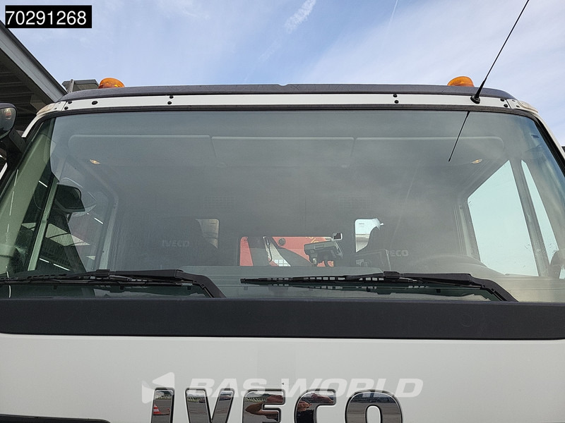Flakbil, Kranbil Iveco Trakker 310 4X2 Palfinger PK14002 EH Crane Kran Rotator Steelsuspension Big-Axle Manual Euro 6: bild 20