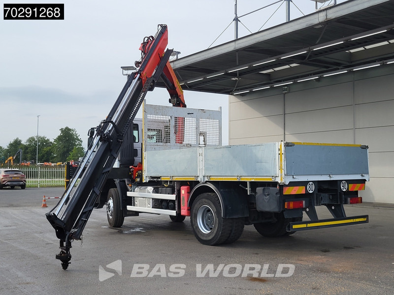 Flakbil, Kranbil Iveco Trakker 310 4X2 Palfinger PK14002 EH Crane Kran Rotator Steelsuspension Big-Axle Manual Euro 6: bild 6