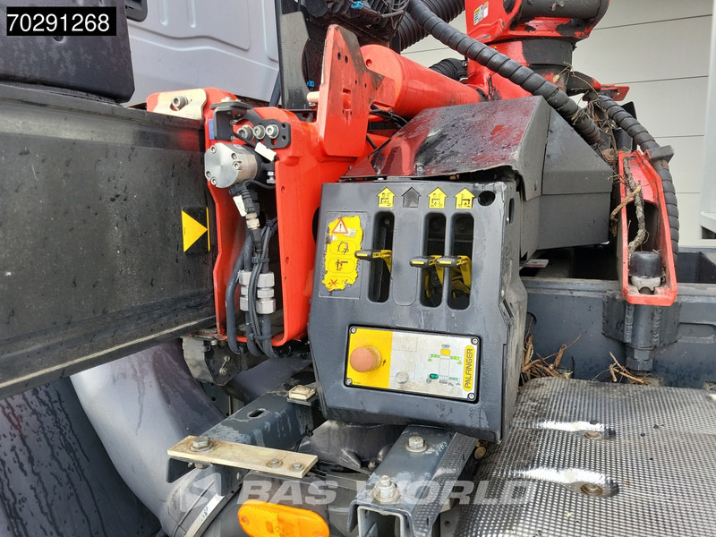 Flakbil, Kranbil Iveco Trakker 310 4X2 Palfinger PK14002 EH Crane Kran Rotator Steelsuspension Big-Axle Manual Euro 6: bild 8