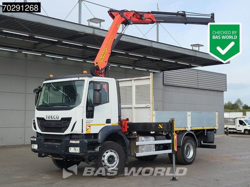 Iveco Trakker 310 4X2 Palfinger PK14002 EH Crane Kran Rotator Steelsuspension Big-Axle Manual Euro 6 - Flakbil, Kranbil: bild 1 Iveco Trakker 310 4X2 Palfinger PK14002 EH Crane Kran Rotator Steelsuspension Big-Axle Manual Euro 6 - Flakbil, Kranbil: bild 1