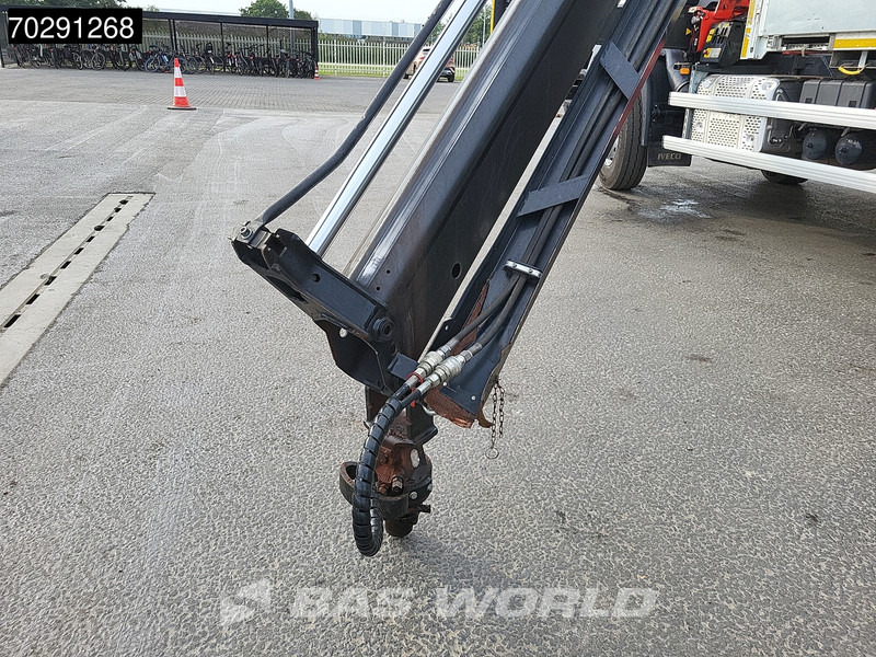 Flakbil, Kranbil Iveco Trakker 310 4X2 Palfinger PK14002 EH Crane Kran Rotator Steelsuspension Big-Axle Manual Euro 6: bild 7