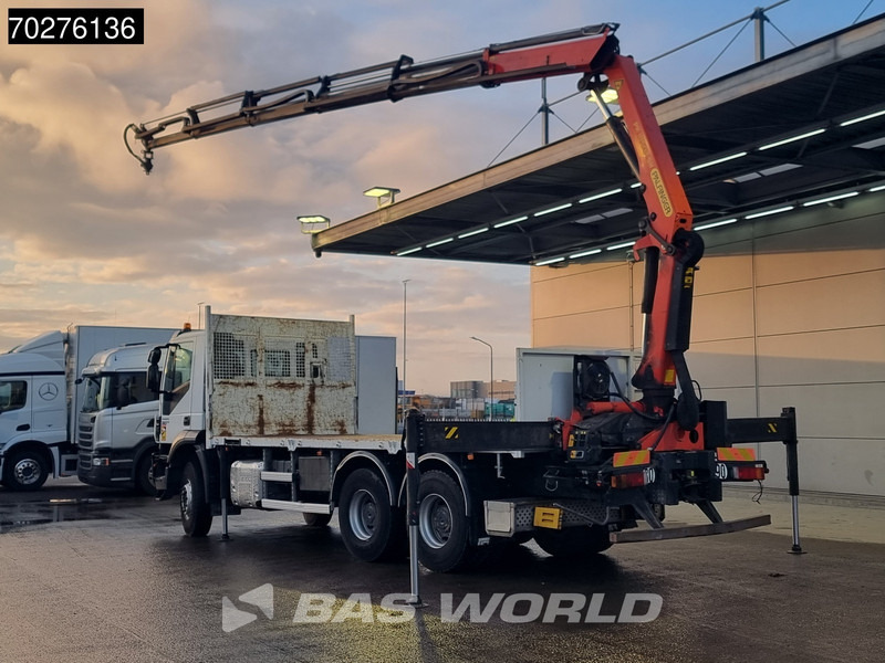 Iveco Trakker 360 6X4 Palfinger PK 18502 SH D Kran Crane Big axle Euro 6 - Flakbil, Kranbil: bild 2 Iveco Trakker 360 6X4 Palfinger PK 18502 SH D Kran Crane Big axle Euro 6 - Flakbil, Kranbil: bild 2