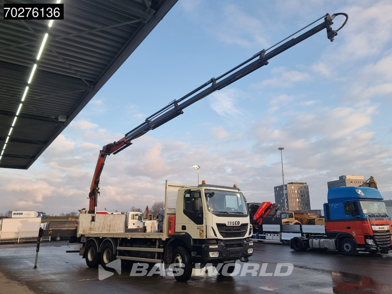 Iveco Trakker 360 6X4 Palfinger PK 18502 SH D Kran Crane Big axle Euro 6 - Flakbil, Kranbil: bild 5 Iveco Trakker 360 6X4 Palfinger PK 18502 SH D Kran Crane Big axle Euro 6 - Flakbil, Kranbil: bild 5