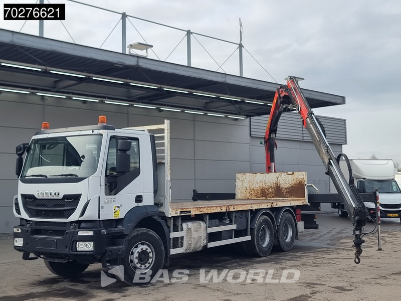 Iveco Trakker 360 6X4 Palfinger PK17.001 SLD Remote Steelsuspension Big-Axle - Flakbil, Kranbil: bild 5 Iveco Trakker 360 6X4 Palfinger PK17.001 SLD Remote Steelsuspension Big-Axle - Flakbil, Kranbil: bild 5