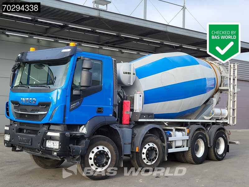 Iveco X-Way 400 X-Way 8X4 Liebherr 9m3 Big-Axle Steelsuspension Euro 6 - Betongbil: bild 1 Iveco X-Way 400 X-Way 8X4 Liebherr 9m3 Big-Axle Steelsuspension Euro 6 - Betongbil: bild 1