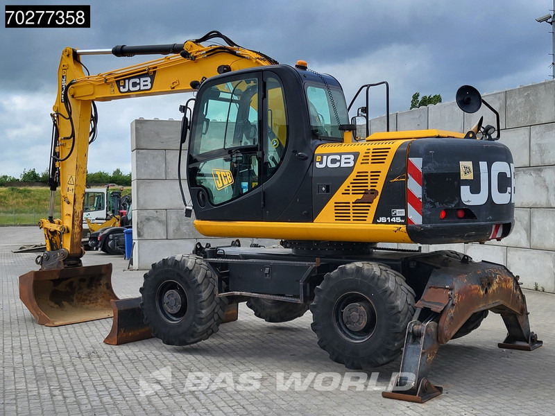 JCB JS145W BLADE + OUTRIGGERS - Grävmaskin på däck: bild 3 JCB JS145W BLADE + OUTRIGGERS - Grävmaskin på däck: bild 3