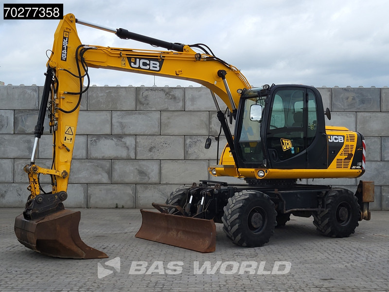 JCB JS145W BLADE + OUTRIGGERS - Grävmaskin på däck: bild 2 JCB JS145W BLADE + OUTRIGGERS - Grävmaskin på däck: bild 2