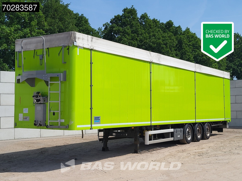 Knapen 3 axles Liftachse 7MM 103m3 Schiebewand - Moving floor semitrailer: bild 1 Knapen 3 axles Liftachse 7MM 103m3 Schiebewand - Moving floor semitrailer: bild 1
