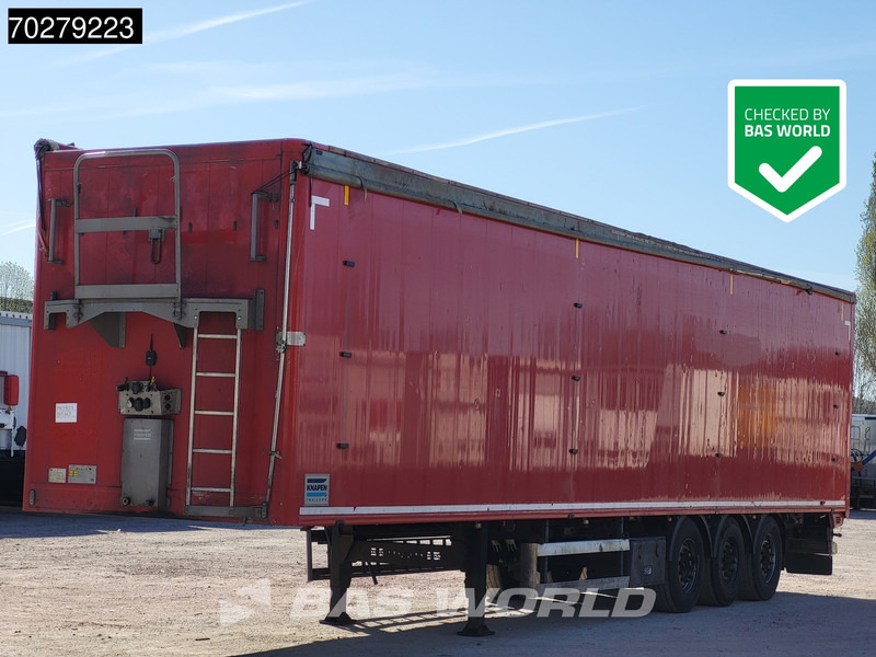 Knapen K100 92m3 Liftachse 10mm Waste Cover APK 03/26 - Moving floor semitrailer: bild 1 Knapen K100 92m3 Liftachse 10mm Waste Cover APK 03/26 - Moving floor semitrailer: bild 1