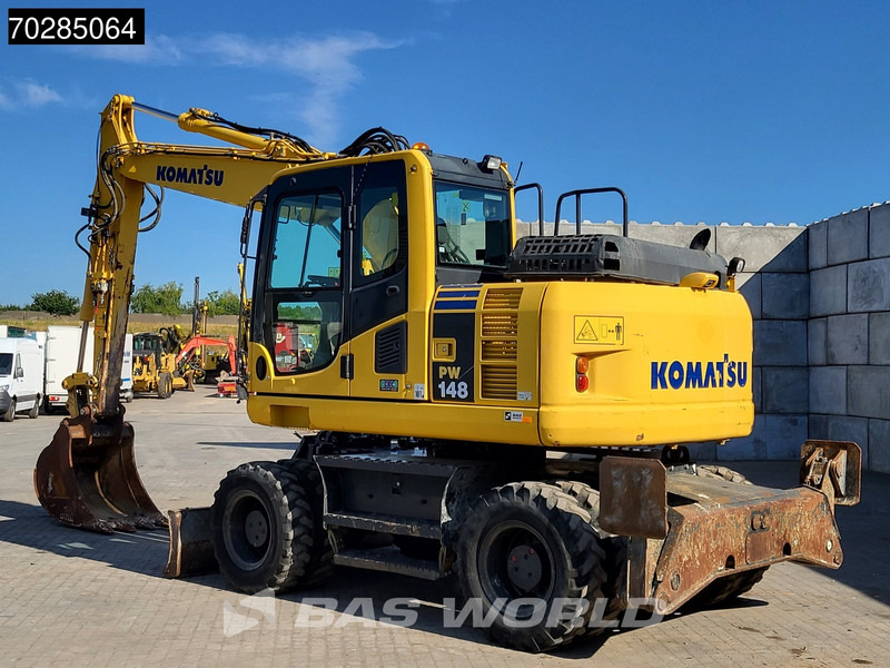 Komatsu PW148 -8 - Grävmaskin på däck: bild 3 Komatsu PW148 -8 - Grävmaskin på däck: bild 3