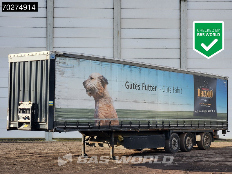 Krone SD 3 axles Forklift Lift+Lenkachse Kooiaap Palettenkasten SAF Sliding Roof - Kapelltrailer: bild 1 Krone SD 3 axles Forklift Lift+Lenkachse Kooiaap Palettenkasten SAF Sliding Roof - Kapelltrailer: bild 1