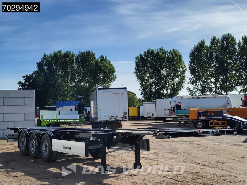 Krone SD NEW 20ft 30ft 40ft Liftachse - Containerbil/ Växelflak semitrailer: bild 3 Krone SD NEW 20ft 30ft 40ft Liftachse - Containerbil/ Växelflak semitrailer: bild 3