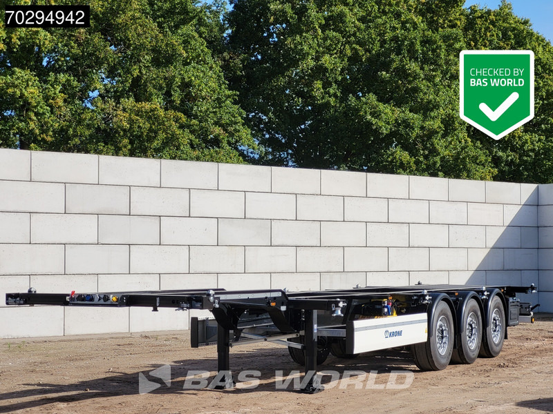 Krone SD NEW 20ft 30ft 40ft Liftachse - Containerbil/ Växelflak semitrailer: bild 1 Krone SD NEW 20ft 30ft 40ft Liftachse - Containerbil/ Växelflak semitrailer: bild 1