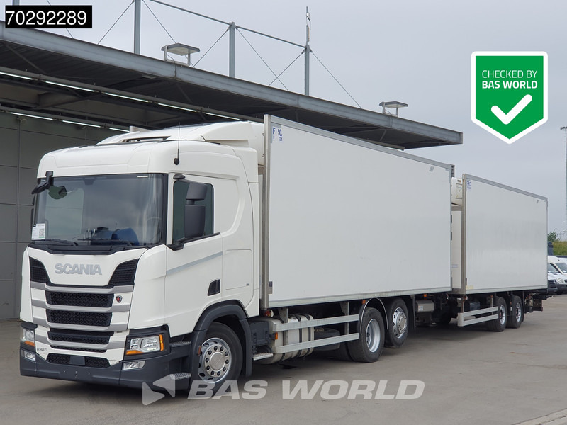 Scania R410 6X2 Carrier Supra 1250 MT Retarder Lamberet Liftachse ACC Euro 6 - Lastbil: bild 1 Scania R410 6X2 Carrier Supra 1250 MT Retarder Lamberet Liftachse ACC Euro 6 - Lastbil: bild 1
