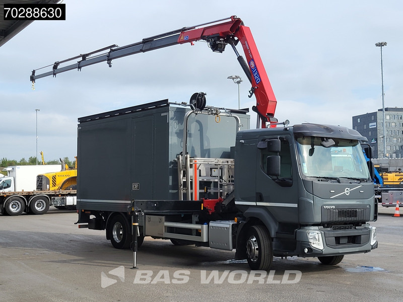 Volvo FL 250 4X2 Mobile workshop HMF 1320K-RCS Crane manbasket 2000kg Ladebordwand - Lastbil, Kranbil: bild 3 Volvo FL 250 4X2 Mobile workshop HMF 1320K-RCS Crane manbasket 2000kg Ladebordwand - Lastbil, Kranbil: bild 3