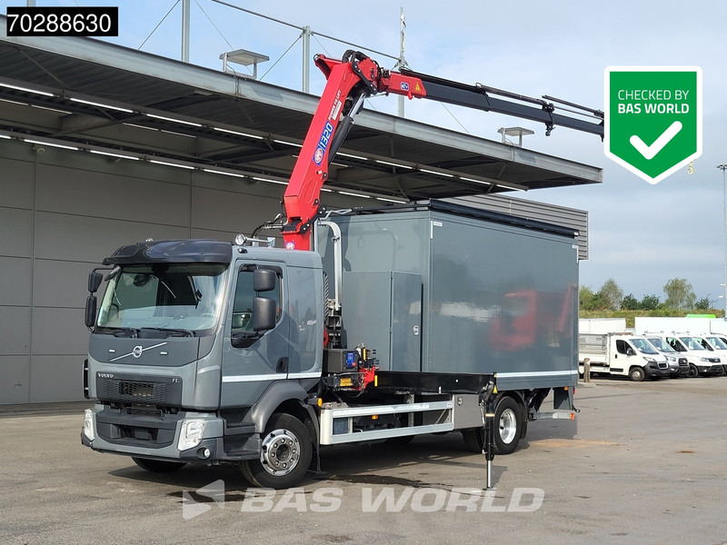 Volvo FL 250 4X2 Mobile workshop HMF 1320K-RCS Crane manbasket 2000kg Ladebordwand - Lastbil, Kranbil: bild 1 Volvo FL 250 4X2 Mobile workshop HMF 1320K-RCS Crane manbasket 2000kg Ladebordwand - Lastbil, Kranbil: bild 1