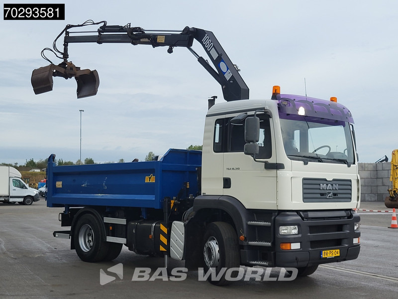 MAN TGA 18.310 TGA 4X2 NL-Truck HMF 1060 K2 Steelsuspension Euro 3 - Tippbil lastbil, Kranbil: bild 3 MAN TGA 18.310 TGA 4X2 NL-Truck HMF 1060 K2 Steelsuspension Euro 3 - Tippbil lastbil, Kranbil: bild 3