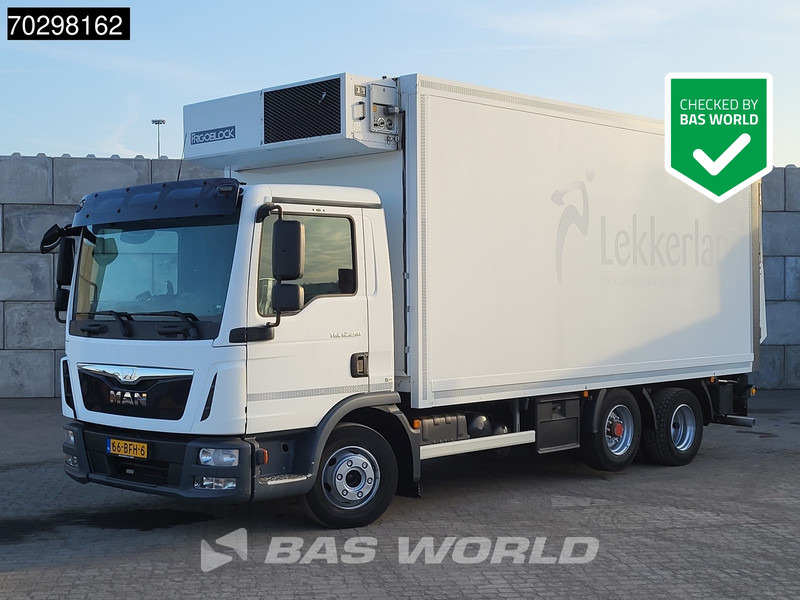 MAN TGL 12.250 6X2 NL-Truck 1500kg Ladebordwand Frigoblock FK13 Lift-Axle Automatic Euro 6 - Kylbil lastbil: bild 1 MAN TGL 12.250 6X2 NL-Truck 1500kg Ladebordwand Frigoblock FK13 Lift-Axle Automatic Euro 6 - Kylbil lastbil: bild 1