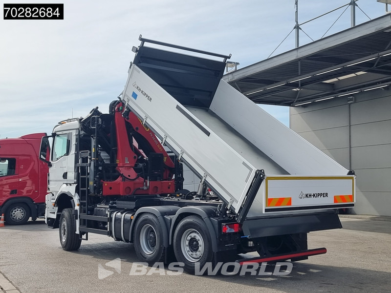 MAN TGS 28.520 6X4 Palfinger PK24001 SLD 5 Kran 2-way tipper Retarder Big-Axle Liftachse Euro 6 - Tippbil lastbil, Kranbil: bild 2 MAN TGS 28.520 6X4 Palfinger PK24001 SLD 5 Kran 2-way tipper Retarder Big-Axle Liftachse Euro 6 - Tippbil lastbil, Kranbil: bild 2