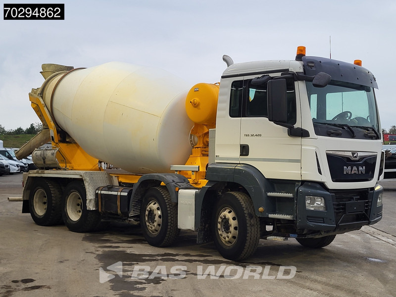 MAN TGS 32.420 8X4 9m3 Stetter Mixer Steel Suspension Automatic Euro 6 - Betongbil: bild 3 MAN TGS 32.420 8X4 9m3 Stetter Mixer Steel Suspension Automatic Euro 6 - Betongbil: bild 3