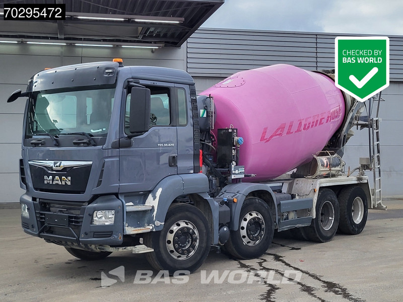 MAN TGS 32.430 8X4 9m3 Stetter Steelsuspension Euro 6 - Betongbil: bild 1 MAN TGS 32.430 8X4 9m3 Stetter Steelsuspension Euro 6 - Betongbil: bild 1