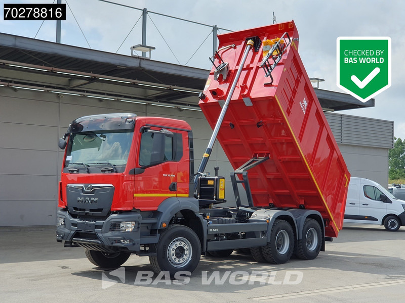 MAN TGS 33.400 6X4 NEW! 16m3 Wielton tipper Manual Body heating Big-Axle Euro 5 - Tippbil lastbil: bild 1 MAN TGS 33.400 6X4 NEW! 16m3 Wielton tipper Manual Body heating Big-Axle Euro 5 - Tippbil lastbil: bild 1
