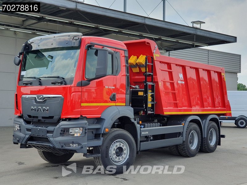 MAN TGS 33.400 6X4 NEW! 16m3 Wielton tipper Manual Body heating Big-Axle Euro 5 - Tippbil lastbil: bild 3 MAN TGS 33.400 6X4 NEW! 16m3 Wielton tipper Manual Body heating Big-Axle Euro 5 - Tippbil lastbil: bild 3