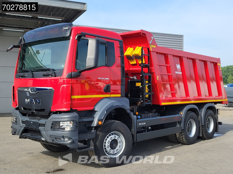 MAN TGS 33.400 6X4 NEW! 16m3 Wielton tipper Manual body heating Big-Axle Euro 5 - Tippbil lastbil: bild 5 MAN TGS 33.400 6X4 NEW! 16m3 Wielton tipper Manual body heating Big-Axle Euro 5 - Tippbil lastbil: bild 5