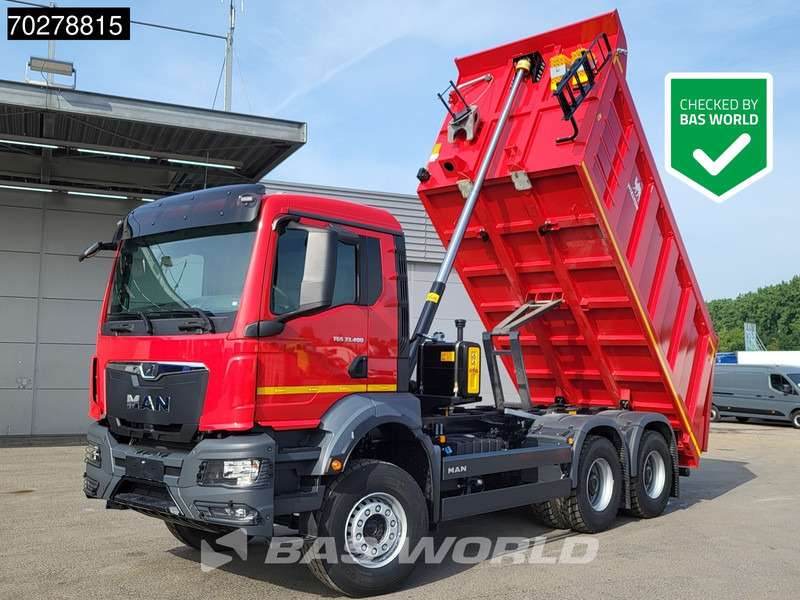 MAN TGS 33.400 6X4 NEW! 16m3 Wielton tipper Manual body heating Big-Axle Euro 5 - Tippbil lastbil: bild 1 MAN TGS 33.400 6X4 NEW! 16m3 Wielton tipper Manual body heating Big-Axle Euro 5 - Tippbil lastbil: bild 1