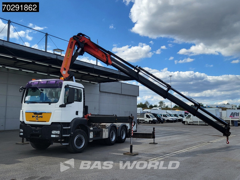 MAN TGS 33.480 6X4 Palfinger PK42505 Crane Fifth wheel Retarder Big-Axle Manual Euro 5 - Flakbil, Kranbil: bild 3 MAN TGS 33.480 6X4 Palfinger PK42505 Crane Fifth wheel Retarder Big-Axle Manual Euro 5 - Flakbil, Kranbil: bild 3