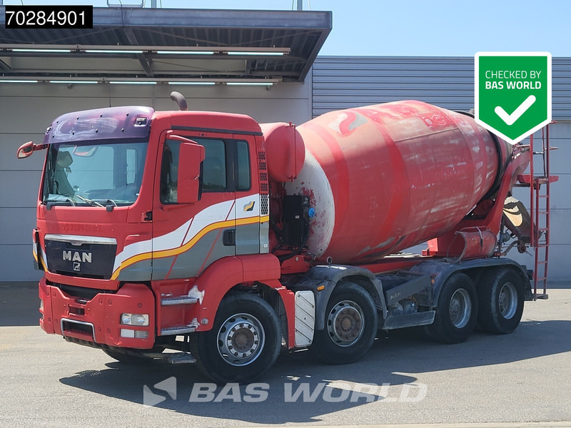MAN TGS 35.360 8X4 9m3 Schwing Stetter Manual Big-Axle Steelsuspension Euro 4 - Betongbil: bild 1 MAN TGS 35.360 8X4 9m3 Schwing Stetter Manual Big-Axle Steelsuspension Euro 4 - Betongbil: bild 1