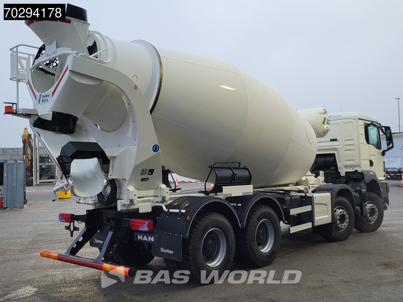 MAN TGS 41.440 8X4 NEW! 12m3 Stetter concrete mixer Big-Axle Steelsuspension Euro 6 - Betongbil: bild 5 MAN TGS 41.440 8X4 NEW! 12m3 Stetter concrete mixer Big-Axle Steelsuspension Euro 6 - Betongbil: bild 5