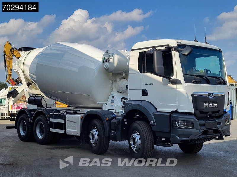 MAN TGS 41.440 8X4 New! 12m3 Stetter Mixer Big-Axle Steelsuspension Automatic Euro 6 - Betongbil: bild 3 MAN TGS 41.440 8X4 New! 12m3 Stetter Mixer Big-Axle Steelsuspension Automatic Euro 6 - Betongbil: bild 3