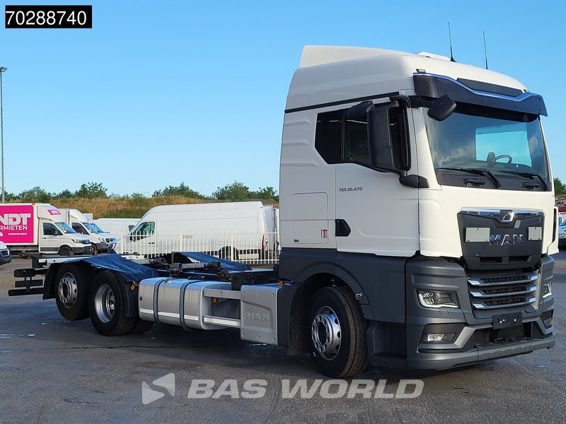 MAN TGX 26.470 6X2 BDF Standklima Retarder Lift Asche Automatic LED Euro 6 - Containerbil/ Växelflak lastbil: bild 3 MAN TGX 26.470 6X2 BDF Standklima Retarder Lift Asche Automatic LED Euro 6 - Containerbil/ Växelflak lastbil: bild 3