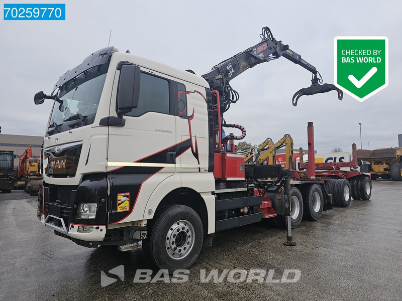 MAN TGX 26.580 6X4 Jonsered 2490 HolzKran Retarder Hiab Crane Big-Axle Euro 6 - Timmerbil, Kranbil: bild 1 MAN TGX 26.580 6X4 Jonsered 2490 HolzKran Retarder Hiab Crane Big-Axle Euro 6 - Timmerbil, Kranbil: bild 1